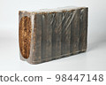 Pack of wooden pressed briquettes Pini Kay from biomass 98447148