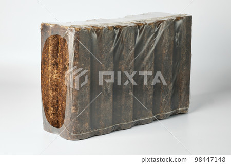 Pack of wooden pressed briquettes Pini Kay from biomass 98447148