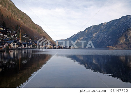 Hallstatt village, Salzkammergut of Austria Hallstatt village, Salzkammergut of Austria 98447730
