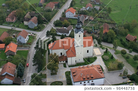 Church of the Assumption of the Virgin Mary in Klostar Ivanic, Croatia 98448738