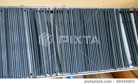 Old plastic folders  98448803