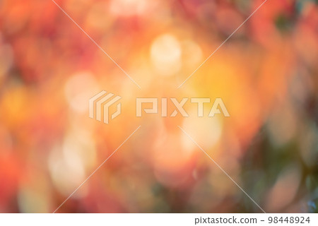Defocus light of different colors. Blurred background abstract red orange green white. 98448924