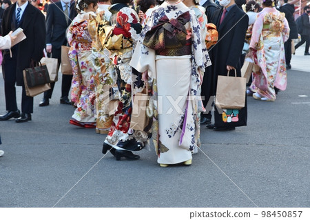 成人儀式現場,東京 成人儀式現場,東京 98450857