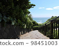 Inamuragasaki Stairs and the Sea Inamuragasaki Stairs and the Sea 98451003