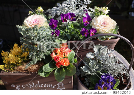 flower arrangement & flower arrangement 98452043