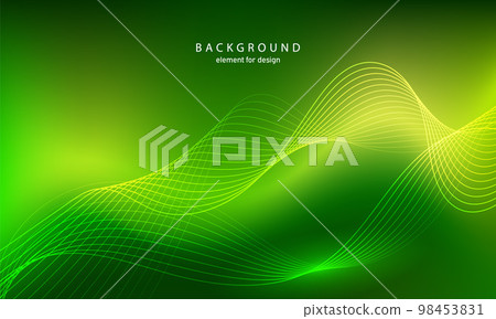 Abstract background. Wave element for design. Digital frequency track equalizer. Stylized line art. Colorful shiny wave with lines created using blend tool. Curved wavy line smooth stripe. Vector. Abstract background. Wave element for design. Digital frequency track equalizer. Stylized line art. Colorful shiny wave with lines created using blend tool. Curved wavy line smooth stripe. Vector. 98453831