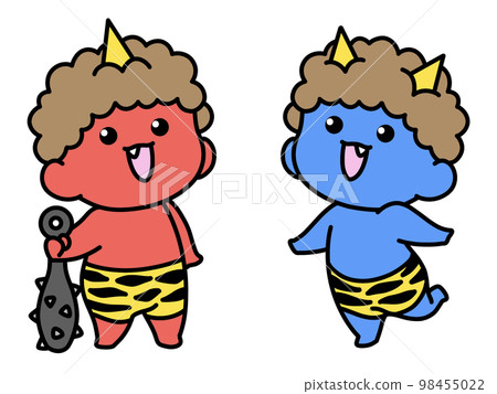 Illustration of a simple demon 98455022