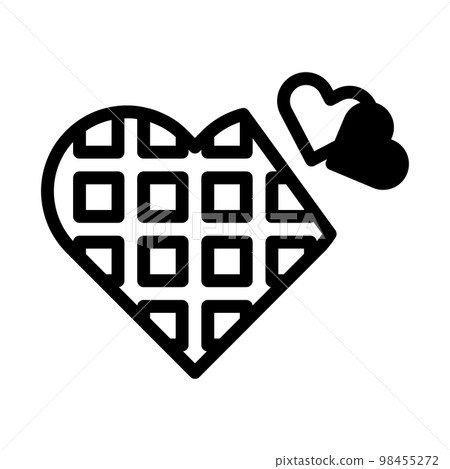 Valentine icon set dualtone black illustration vector icon perfect. 98455272