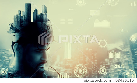 Future building construction and inventive engineering project Future building construction and inventive engineering project 98456110