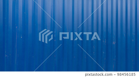 Front Container Panel, used for making cargo containers or general decoration such as coffee shops, cafes, etc. Industrial backdrop 98456185