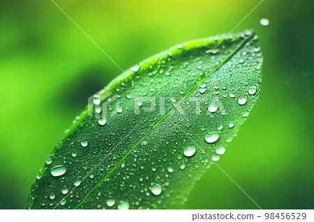 Green leaf background close up view. Nature foliage abstract. Beautifule leave texture. Green leaf background close up view. Nature foliage abstract. Beautifule leave texture. 98456529