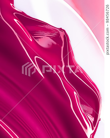 Glossy pink cosmetic texture as beauty make-up product background, cosmetics and luxury makeup brand design concept Glossy pink cosmetic texture as beauty make-up product background, cosmetics and luxury makeup brand design concept 98456726