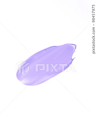 Pastel purple beauty swatch, skincare and makeup cosmetic product sample texture isolated on white background, make-up smudge, cream cosmetics smear or paint brush stroke closeup Pastel purple beauty swatch, skincare and makeup cosmetic product sample texture isolated on white background, make-up smudge, cream cosmetics smear or paint brush stroke closeup 98457975