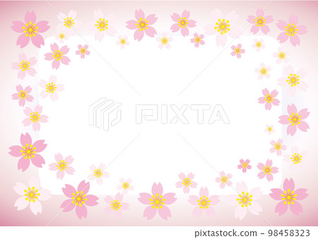 Cherry blossom frame 05 98458323