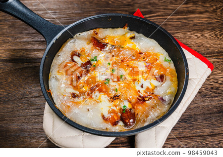 烤麻糬披薩 98459043