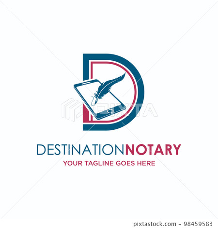 Letter or word D sans serif font with Feather pen and IPad or handphone image graphic icon logo design abstract concept vector stock. Can be used as a symbol related to online application or initial Letter or word D sans serif font with Feather pen and IPad or handphone image graphic icon logo design abstract concept vector stock. Can be used as a symbol related to online application or initial 98459583