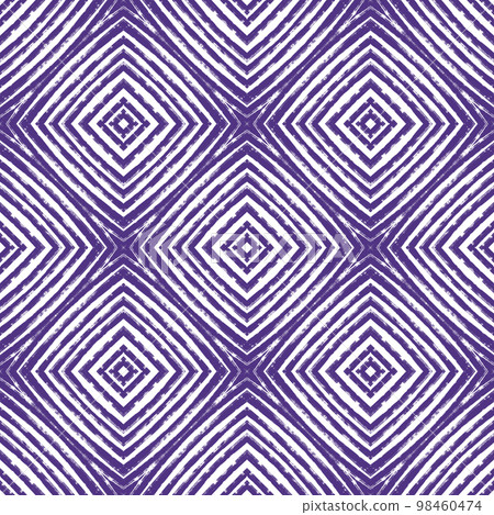 Medallion seamless pattern. Purple symmetrical kaleidoscope background. Watercolor medallion seamless tile. Textile ready unique print, swimwear fabric, wallpaper, wrapping. Medallion seamless pattern. Purple symmetrical kaleidoscope background. Watercolor medallion seamless tile. Textile ready unique print, swimwear fabric, wallpaper, wrapping. 98460474