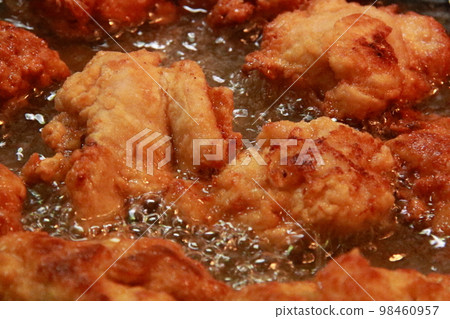 Common people's home cooking, deep-fried chicken (eco-cooking with less oil) 1 98460957