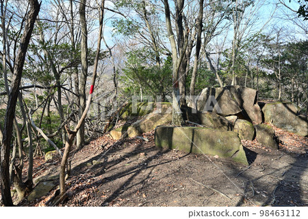 Harima Tateiwa Castle Kuruwa and Ishigaki View from Honmaru 98463112
