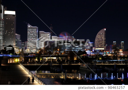橫濱港未來21夜景 98463257