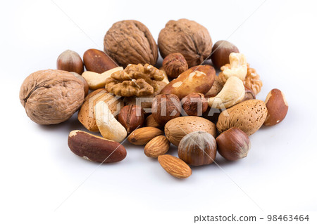 Variety of Mixed Nuts Variety of Mixed Nuts 98463464