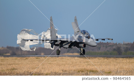 Indian Air Force Sukhoi Su-30MKI landing 98464565