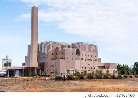 建設中的東京立川市清潔中心 98465460