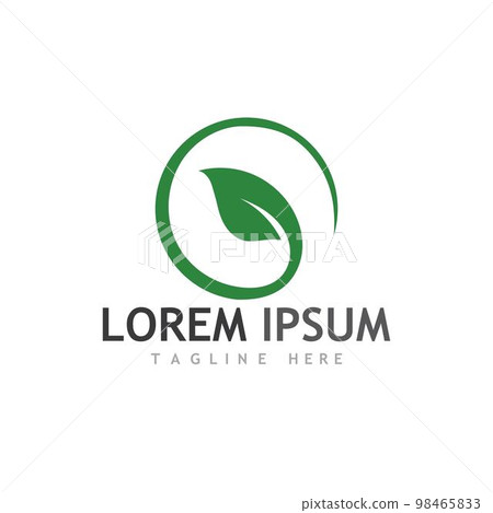 leaf logo and vector images 98465833
