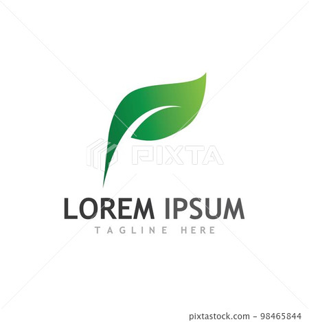 leaf logo and vector images 98465844