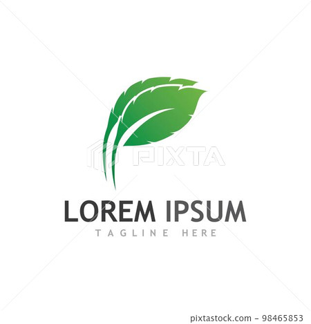 leaf logo and vector images 98465853
