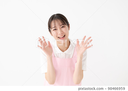 Caregiver, nursery teacher, housekeeping service, apron 98466959