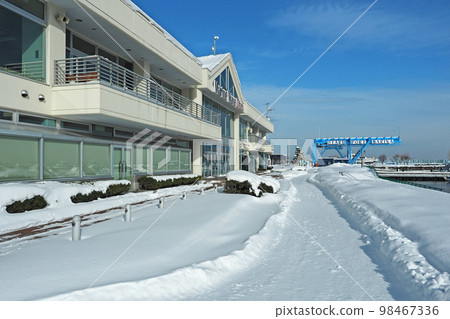 小樽冬季 小樽港碼頭（小樽海站） 98467336