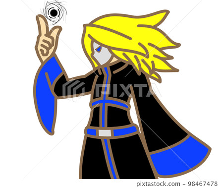Magician "Ao" who activates ominous magic Magician "Ao" who activates ominous magic 98467478