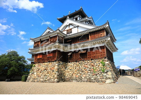 [京都府]晴天的福知山城 98469045