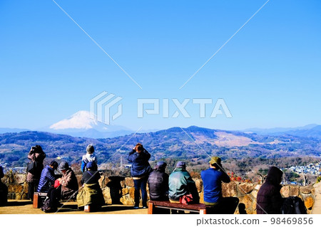 【二宮町】吾妻山公園、絕景展望台 98469856