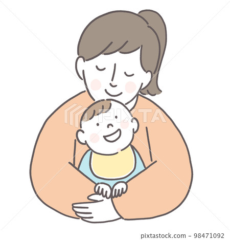 媽媽抱抱寶寶 媽媽抱抱寶寶 98471092