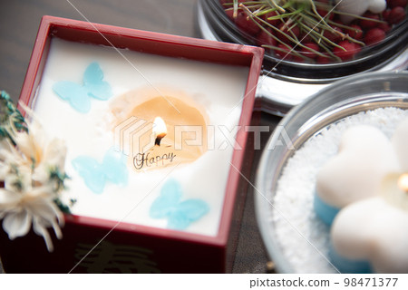 風景與蠟燭 - 新年慶祝 HappyNewYear 風景與蠟燭 - 新年慶祝 HappyNewYear 98471377