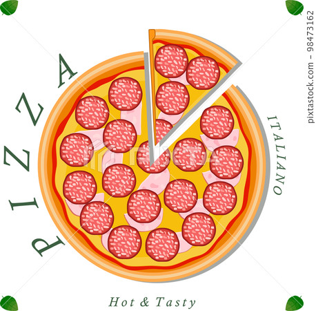 Various sweet tasty pizza 98473162