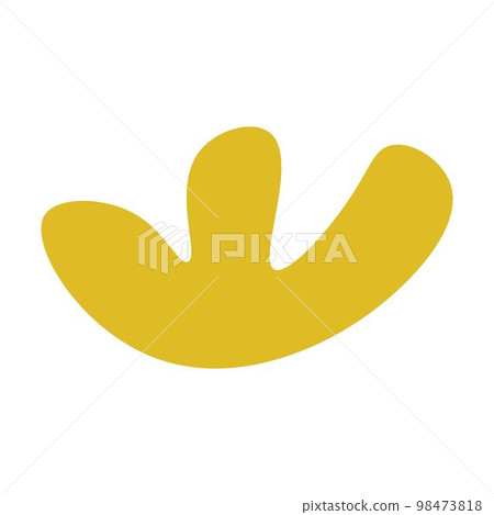 Abstract shape modern art design element illustration for background 98473818