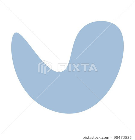Abstract shape modern art design element illustration for background 98473825