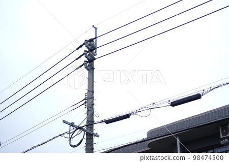 電線桿 電線桿 98474500