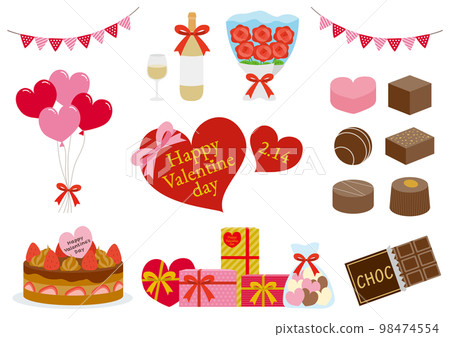 與情人節相關的插圖集 98474554