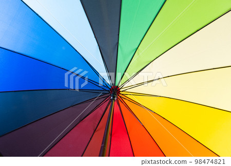 background of multi-colored umbrella background of multi-colored umbrella 98474821