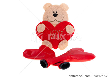 balloons for valentine's day 98474870