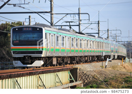 Takasaki Line Okabe-Honjo JR East E231 series 1000 series K-14 formation (Kozu) 98475273