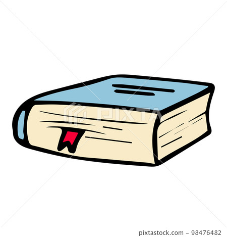 book icon. sign design hand drawing 98476482