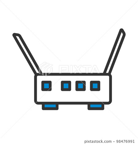 Wi-Fi Router Icon Wi-Fi Router Icon 98476991