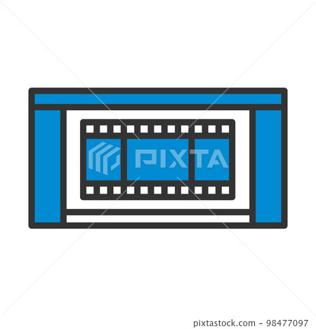 Cinema Theater Auditorium Icon Cinema Theater Auditorium Icon 98477097