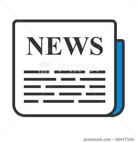 Newspaper Icon 98477108