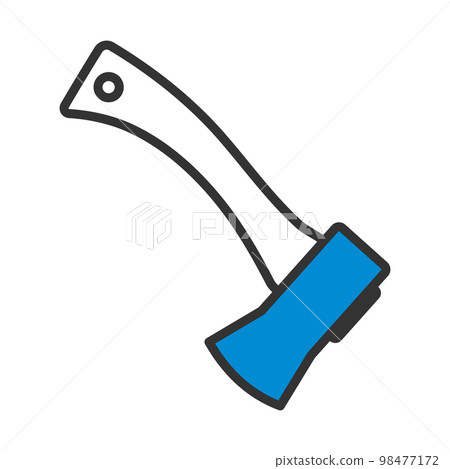 Icon Of Camping Axe Icon Of Camping Axe 98477172